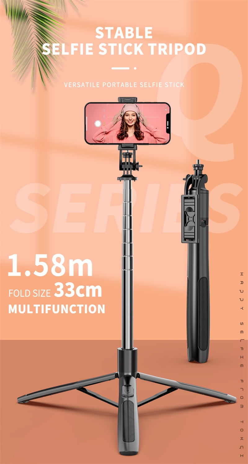 Q Selfie Stick Tripod